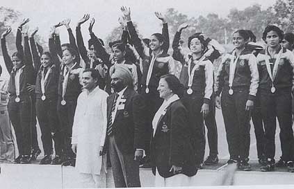 Indian Hockey Team 1982 Asian Games